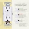 Faith Self-Test 15A GFCI Outlet, GFI Receptacle with Wall Plate, White GLS-15A-WH - alternate 6
